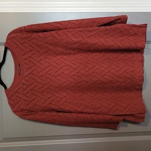 🍂 Rust 3/4 sleeve sweater